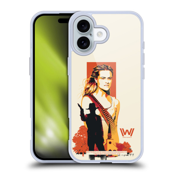 Westworld Graphics Wyatt Soft Gel Case for Apple iPhone 16