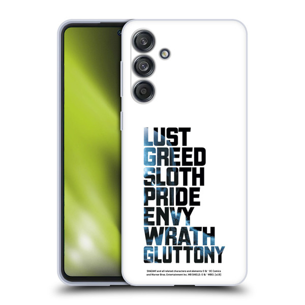 Shazam! 2019 Movie Villains 7 Deadly Sins Soft Gel Case for Samsung Galaxy M55 5G