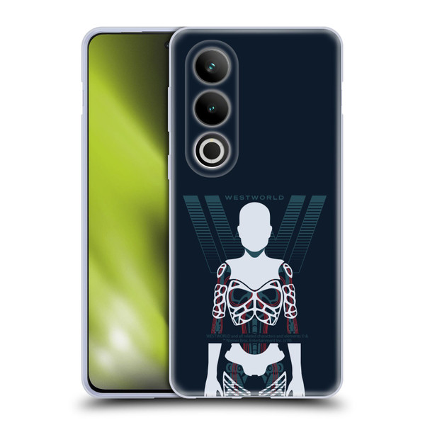 Westworld Graphics Human Host Soft Gel Case for OPPO OnePlus Ace 3V 5G