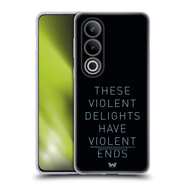 Westworld Graphics Violent Delights Soft Gel Case for OPPO OnePlus Ace 3V 5G