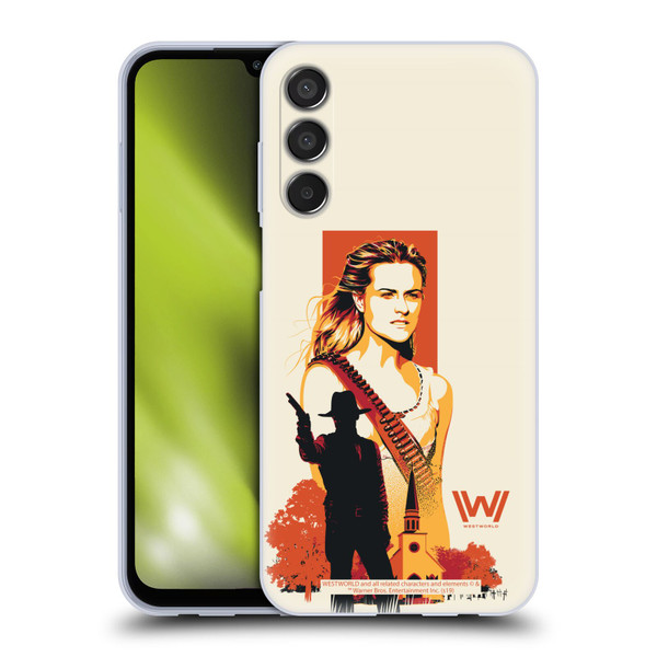 Westworld Graphics Wyatt Soft Gel Case for Samsung Galaxy M15/F15 5G