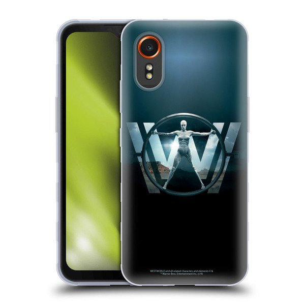 Westworld Key Art The Vitruvian Man Soft Gel Case for Samsung Galaxy Xcover7 5G