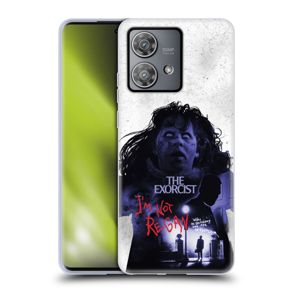 The Exorcist Graphics Poster 2 Soft Gel Case for Motorola Edge 40 Neo 5G