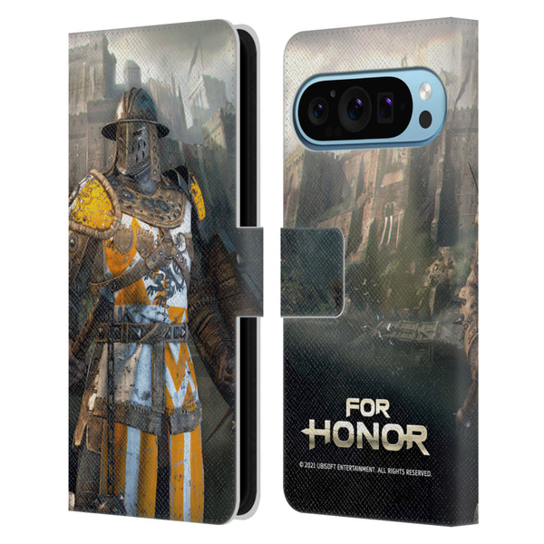 For Honor Characters Conqueror Leather Book Wallet Case Cover For Google Pixel 9 / Pixel 9 Pro