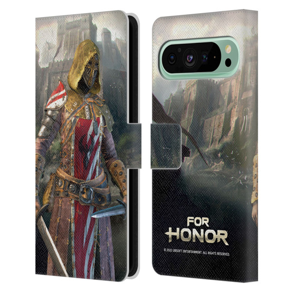For Honor Characters Peacekeeper Leather Book Wallet Case Cover For Google Pixel 9 Pro XL