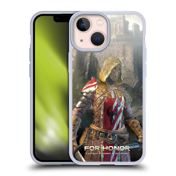 For Honor Characters Peacekeeper Soft Gel Case for Apple iPhone 13 Mini