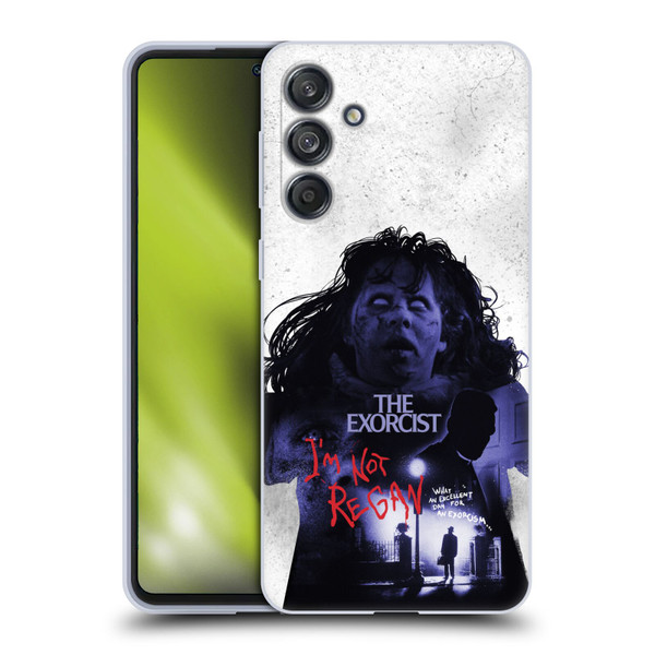The Exorcist Graphics Poster 2 Soft Gel Case for Samsung Galaxy M55 5G