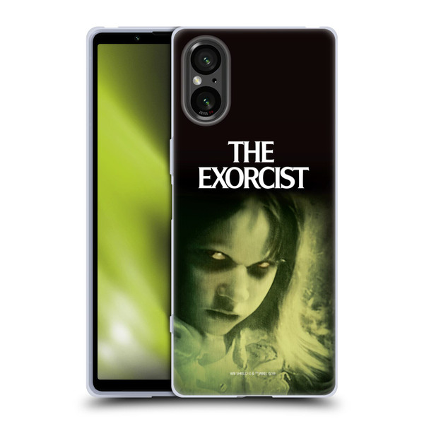 The Exorcist Graphics Poster Soft Gel Case for Sony Xperia 5 V 5G