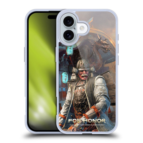 For Honor Characters Kensei Soft Gel Case for Apple iPhone 16