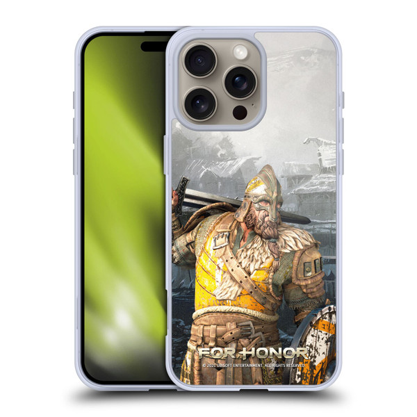 For Honor Characters Warlord Soft Gel Case for Apple iPhone 16 Pro Max