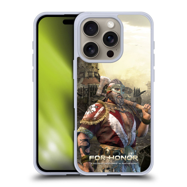For Honor Characters Berserker Soft Gel Case for Apple iPhone 16 Pro