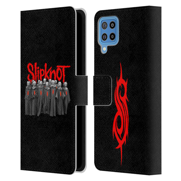 Slipknot We Are Not Your Kind Choir Leather Book Wallet Case Cover For Samsung Galaxy F22 (2021)