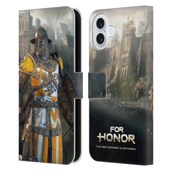 For Honor Characters Conqueror Leather Book Wallet Case Cover For Apple iPhone 16 Plus