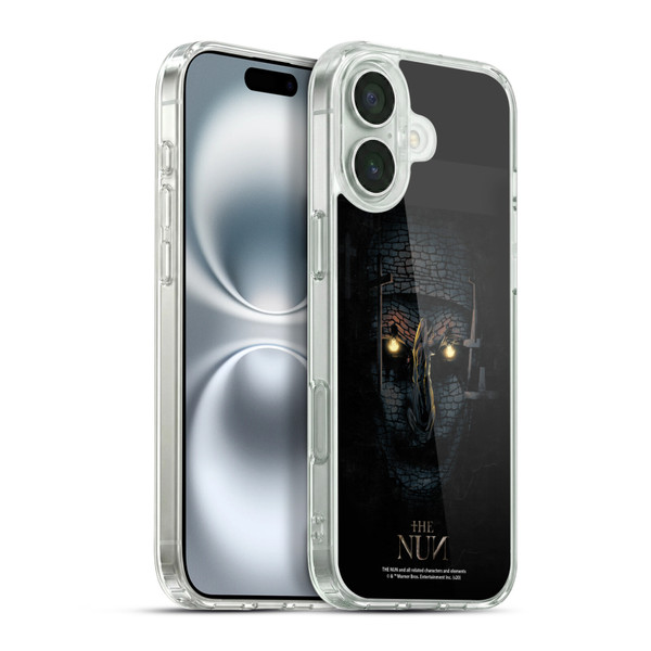 The Nun Valak Graphics Double Exposure Soft Gel Case for Apple iPhone 16 Plus & MagSafe