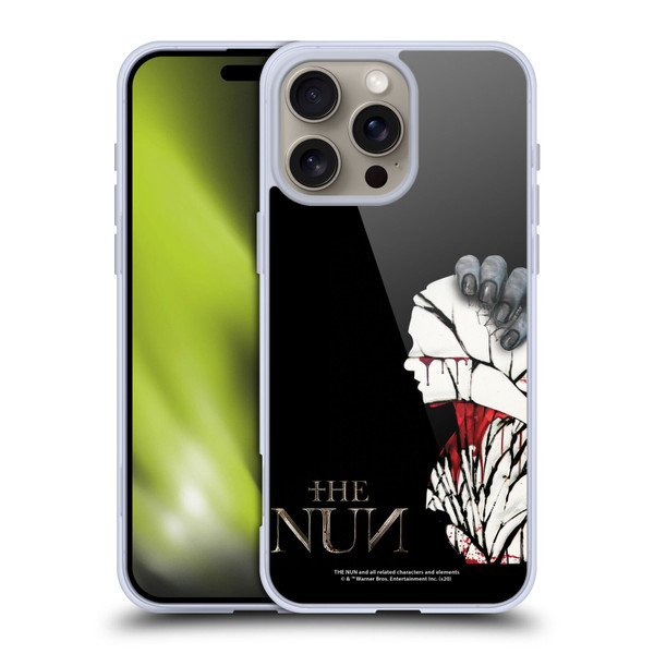 The Nun Valak Graphics Blood Hand Soft Gel Case for Apple iPhone 16 Pro Max