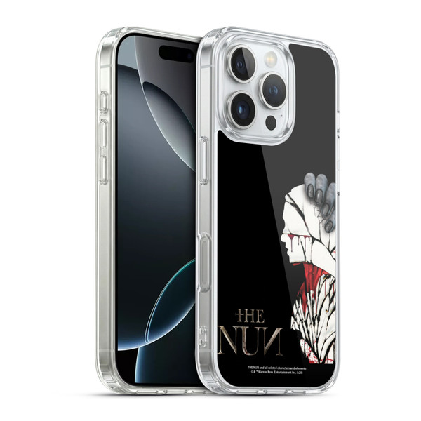 The Nun Valak Graphics Blood Hand Soft Gel Case for Apple iPhone 16 Pro & MagSafe