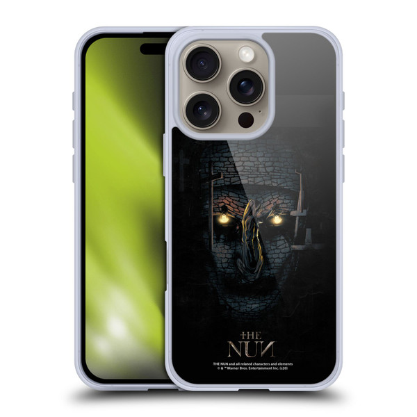 The Nun Valak Graphics Double Exposure Soft Gel Case for Apple iPhone 16 Pro