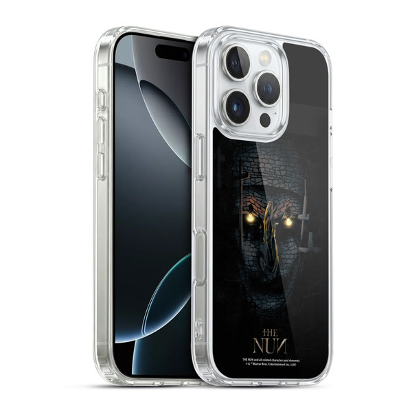 The Nun Valak Graphics Double Exposure Soft Gel Case for Apple iPhone 16 Pro & MagSafe