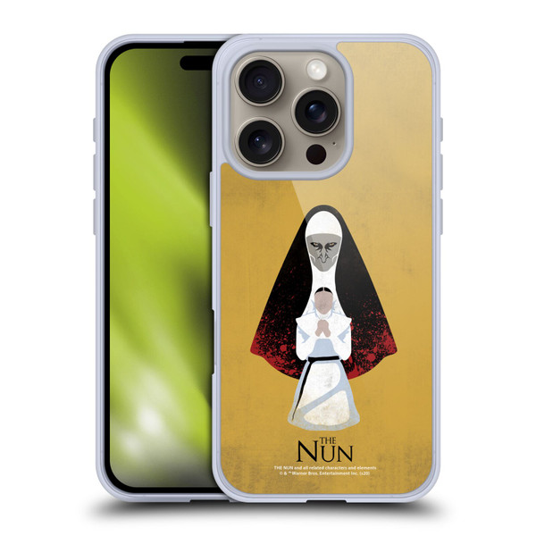 The Nun Valak Graphics Pray Soft Gel Case for Apple iPhone 16 Pro