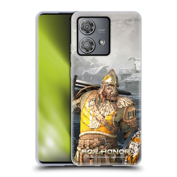 For Honor Characters Warlord Soft Gel Case for Motorola Edge 40 Neo 5G