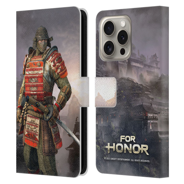 For Honor Characters Orochi Leather Book Wallet Case Cover For Apple iPhone 16 Pro