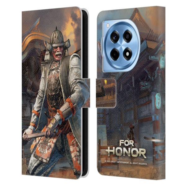 For Honor Characters Kensei Leather Book Wallet Case Cover For OnePlus 12R