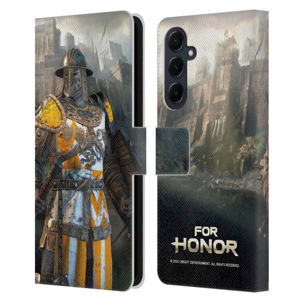 For Honor Characters Conqueror Leather Book Wallet Case Cover For Samsung Galaxy A55 5G