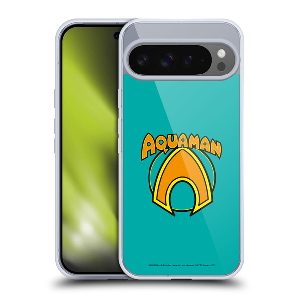 Aquaman DC Comics Logo Classic Soft Gel Case for Google Pixel 9 Pro XL