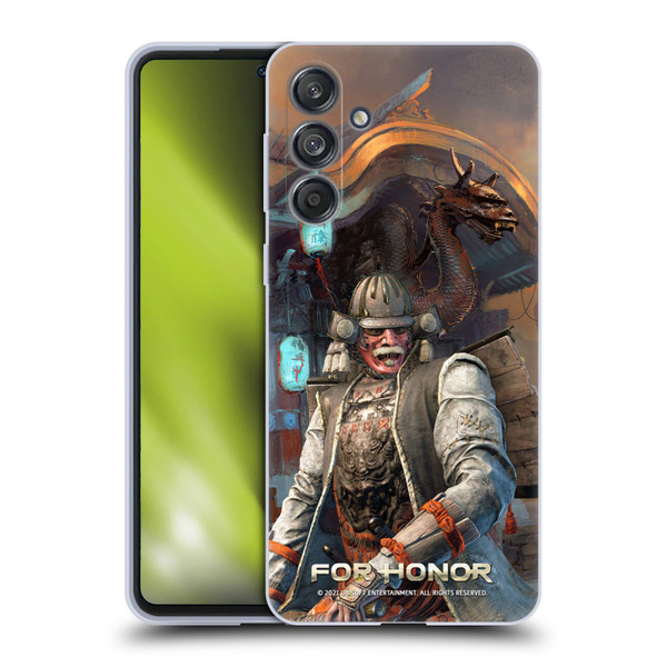 For Honor Characters Kensei Soft Gel Case for Samsung Galaxy M55 5G