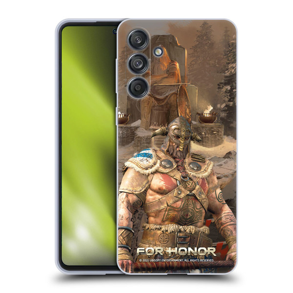 For Honor Characters Raider Soft Gel Case for Samsung Galaxy M55 5G