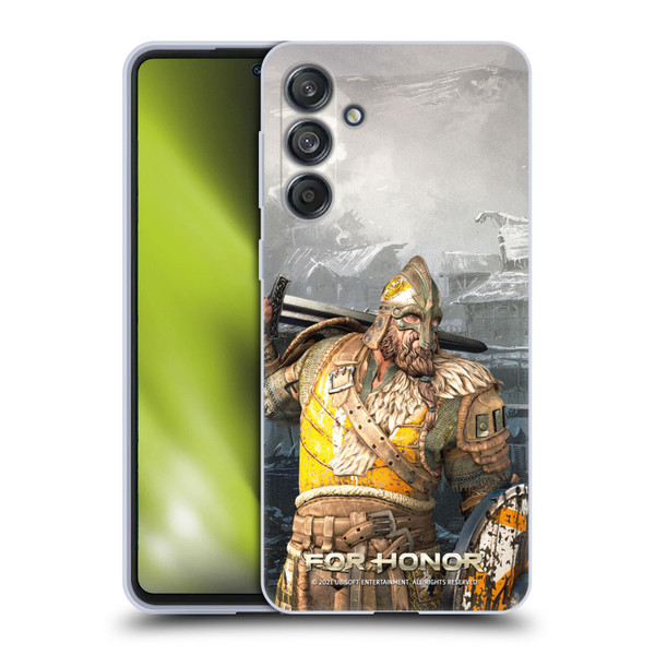 For Honor Characters Warlord Soft Gel Case for Samsung Galaxy M55 5G