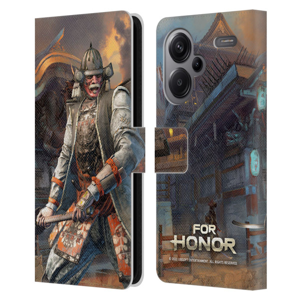 For Honor Characters Kensei Leather Book Wallet Case Cover For Xiaomi Redmi Note 13 Pro Plus 5G