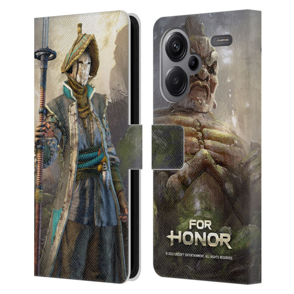 For Honor Characters Nobushi Leather Book Wallet Case Cover For Xiaomi Redmi Note 13 Pro Plus 5G