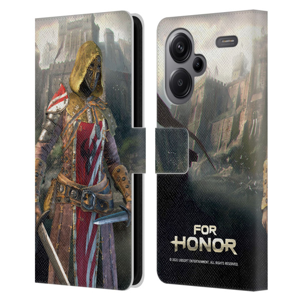For Honor Characters Peacekeeper Leather Book Wallet Case Cover For Xiaomi Redmi Note 13 Pro Plus 5G
