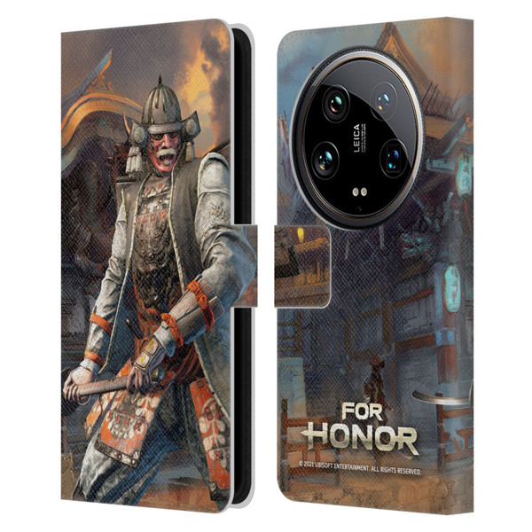 For Honor Characters Kensei Leather Book Wallet Case Cover For Xiaomi 14 Ultra