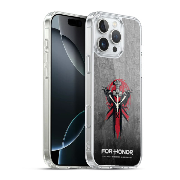 For Honor Icons Viking Soft Gel Case for Apple iPhone 16 Pro Max & MagSafe