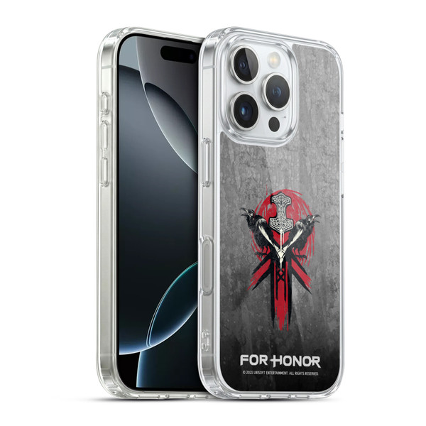 For Honor Icons Viking Soft Gel Case for Apple iPhone 16 Pro & MagSafe