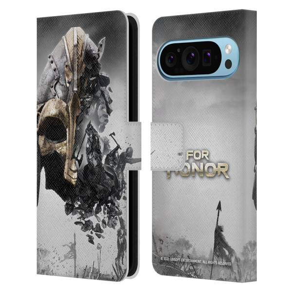 For Honor Key Art Viking Leather Book Wallet Case Cover For Google Pixel 9 / Pixel 9 Pro