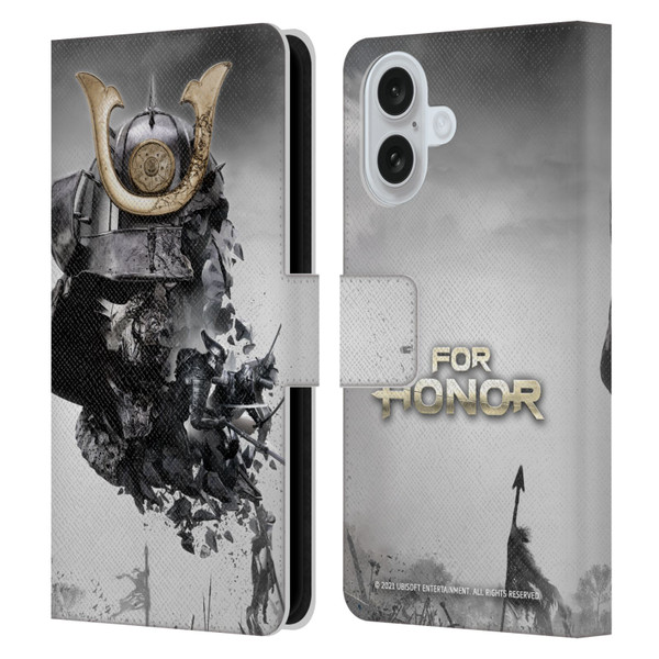 For Honor Key Art Samurai Leather Book Wallet Case Cover For Apple iPhone 16