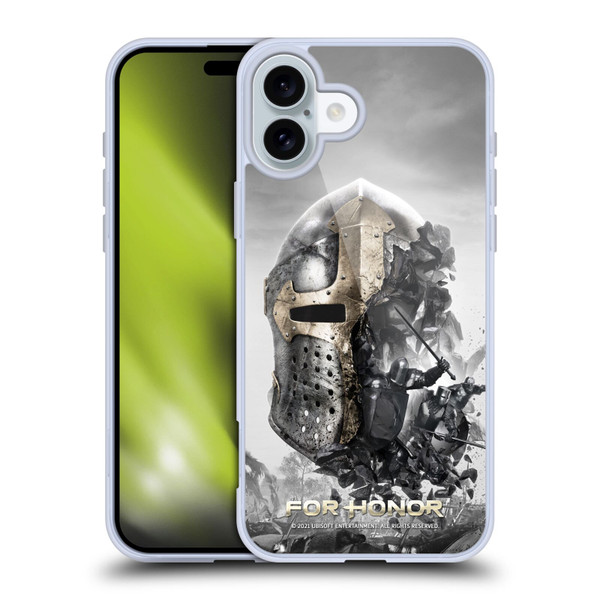 For Honor Key Art Knight Soft Gel Case for Apple iPhone 16 Plus