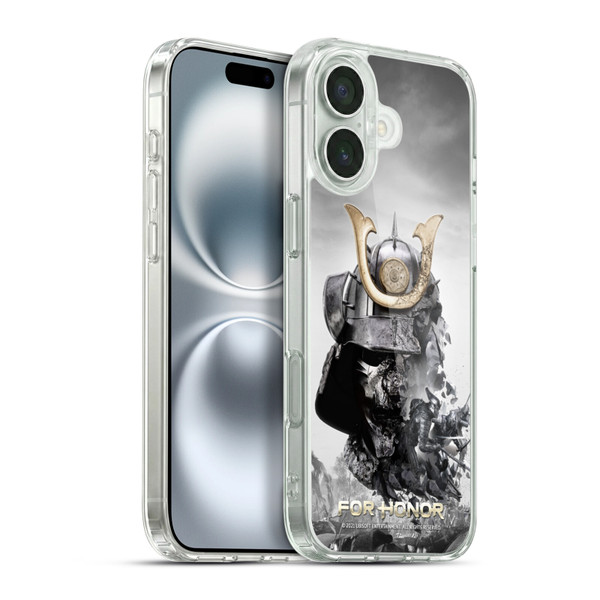For Honor Key Art Samurai Soft Gel Case for Apple iPhone 16 Plus & MagSafe