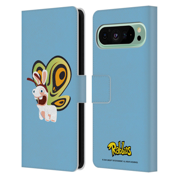 Rabbids Costumes Butterfly Leather Book Wallet Case Cover For Google Pixel 9 Pro XL