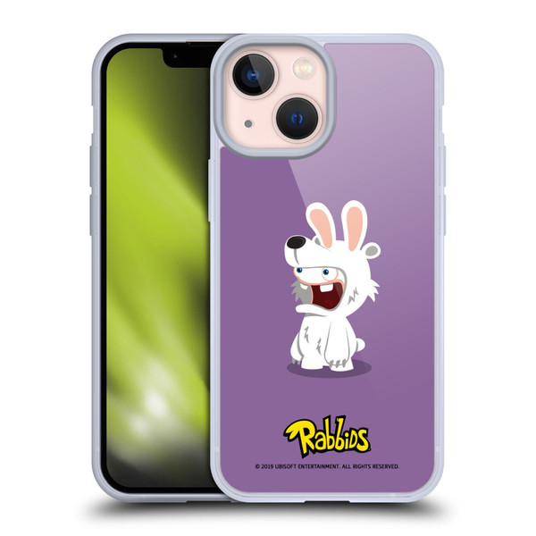 Rabbids Costumes Polar Bear Soft Gel Case for Apple iPhone 13 Mini