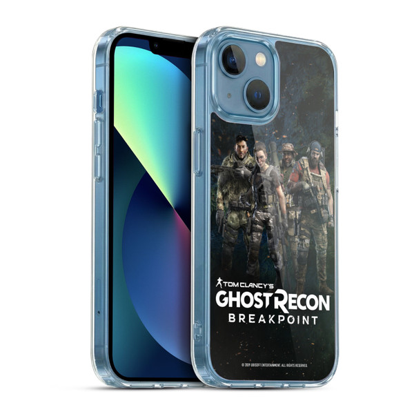 Tom Clancy's Ghost Recon Breakpoint Character Art The Ghosts Soft Gel Case for Apple iPhone 13 Mini & MagSafe