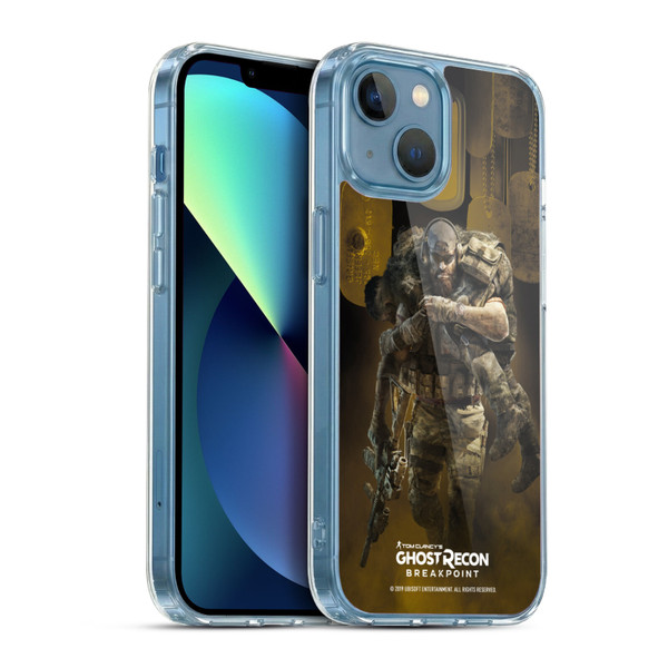 Tom Clancy's Ghost Recon Breakpoint Character Art Poster Soft Gel Case for Apple iPhone 13 Mini & MagSafe