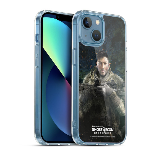 Tom Clancy's Ghost Recon Breakpoint Character Art Vasily Soft Gel Case for Apple iPhone 13 Mini & MagSafe