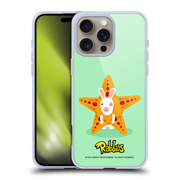 Rabbids Costumes Starfish Soft Gel Case for Apple iPhone 16 Pro Max