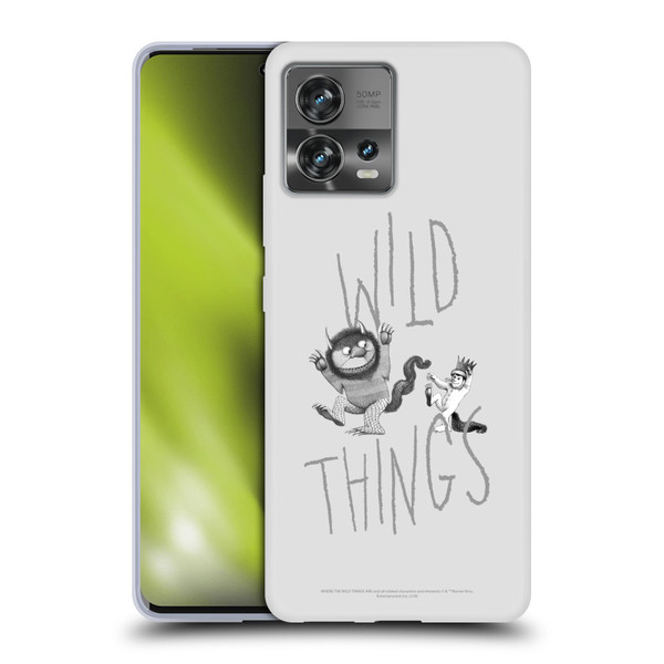 Where the Wild Things Are Literary Graphics Wild Thing Soft Gel Case for Motorola Moto Edge 30 Fusion