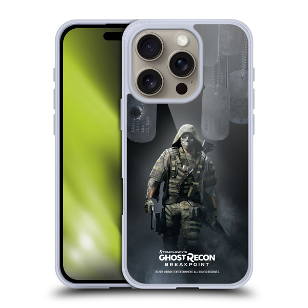 Tom Clancy's Ghost Recon Breakpoint Character Art Walker Poster Soft Gel Case for Apple iPhone 16 Pro