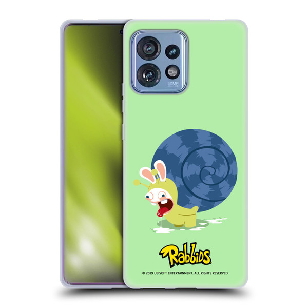 Rabbids Costumes Snail Soft Gel Case for Motorola Moto Edge 40 Pro